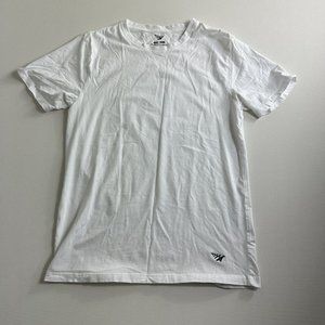 Jay-Z Roc Nation Paper Planes White Short Sleeve‎ Essential T-Shirt Men SZ Large